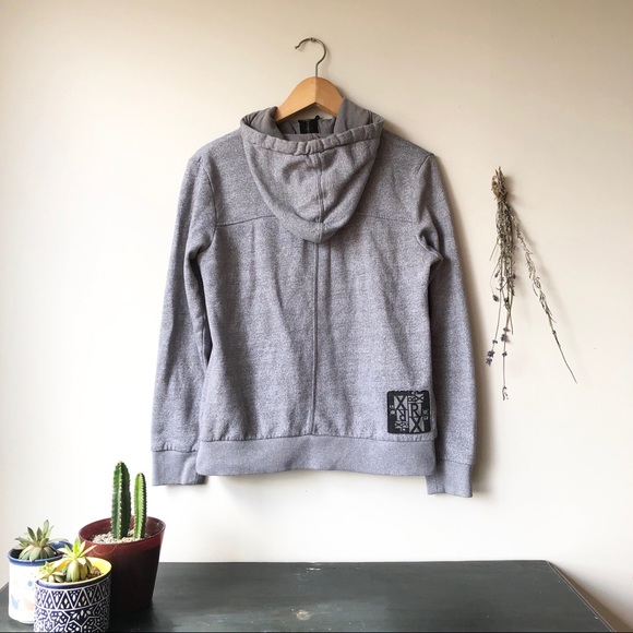 Roxy | Salt and Pepper 1/2 Zip Hoodie - Picture 2 of 8